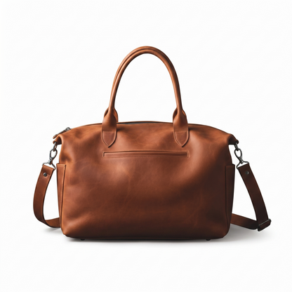 Baberio EverCarry Leather Diaper Backpack