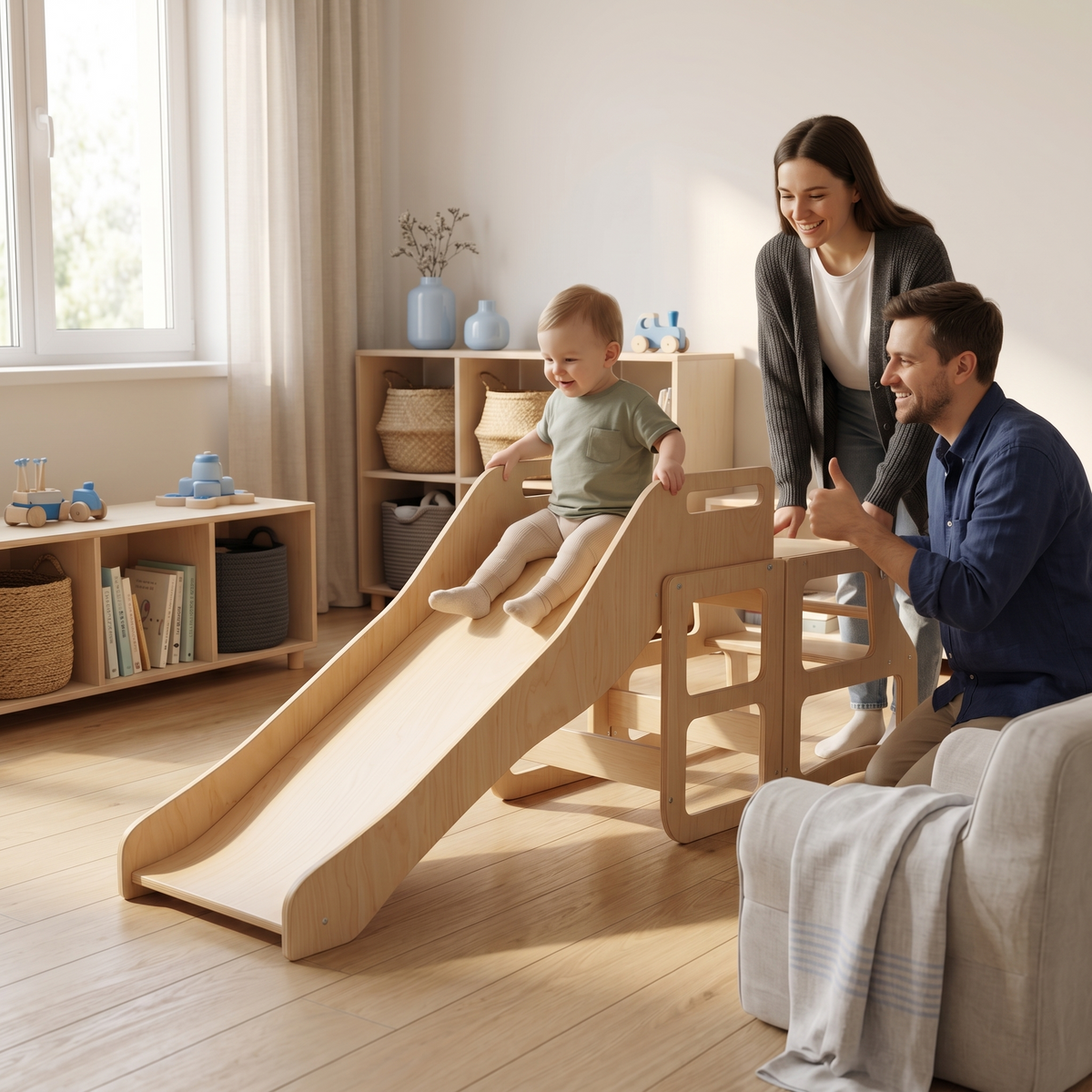 Baberio GrowStep 4-in-1 Montessori Toddler Tower