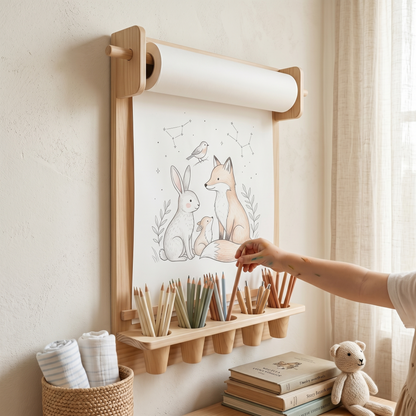 Baberio LittleArtist Montessori Drawing Board