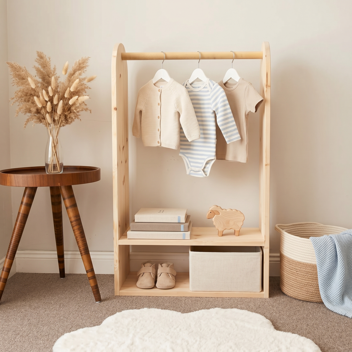Baberio LittleCloset Montessori Dress-Up Rack