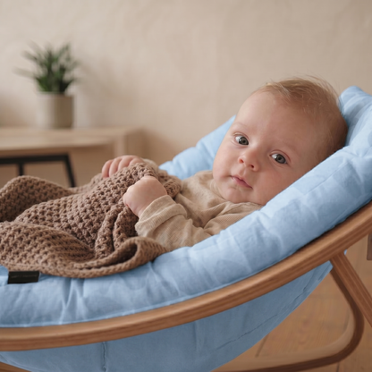Baberio RockNest Minimalist Wooden Baby Rocker