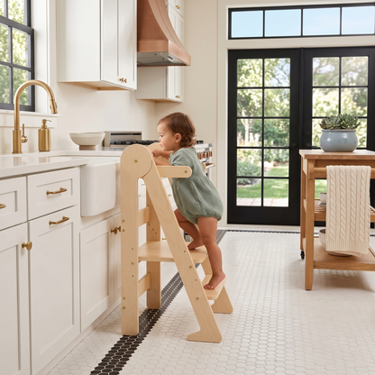 Baberio StepNest Foldable Toddler Tower