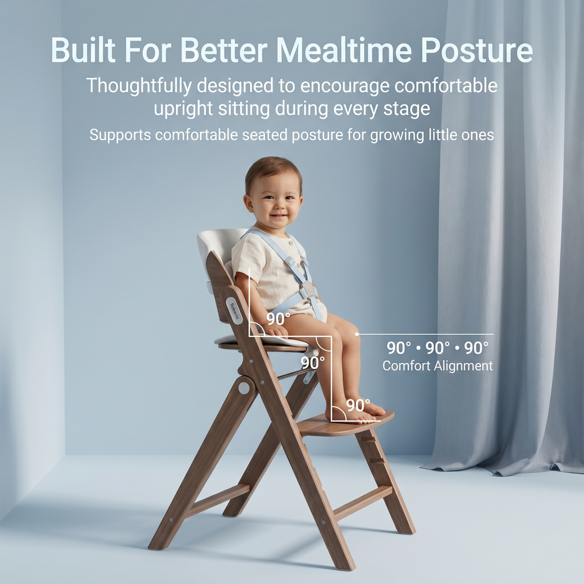 Baberio GrowNest Adjustable Baby High Chair