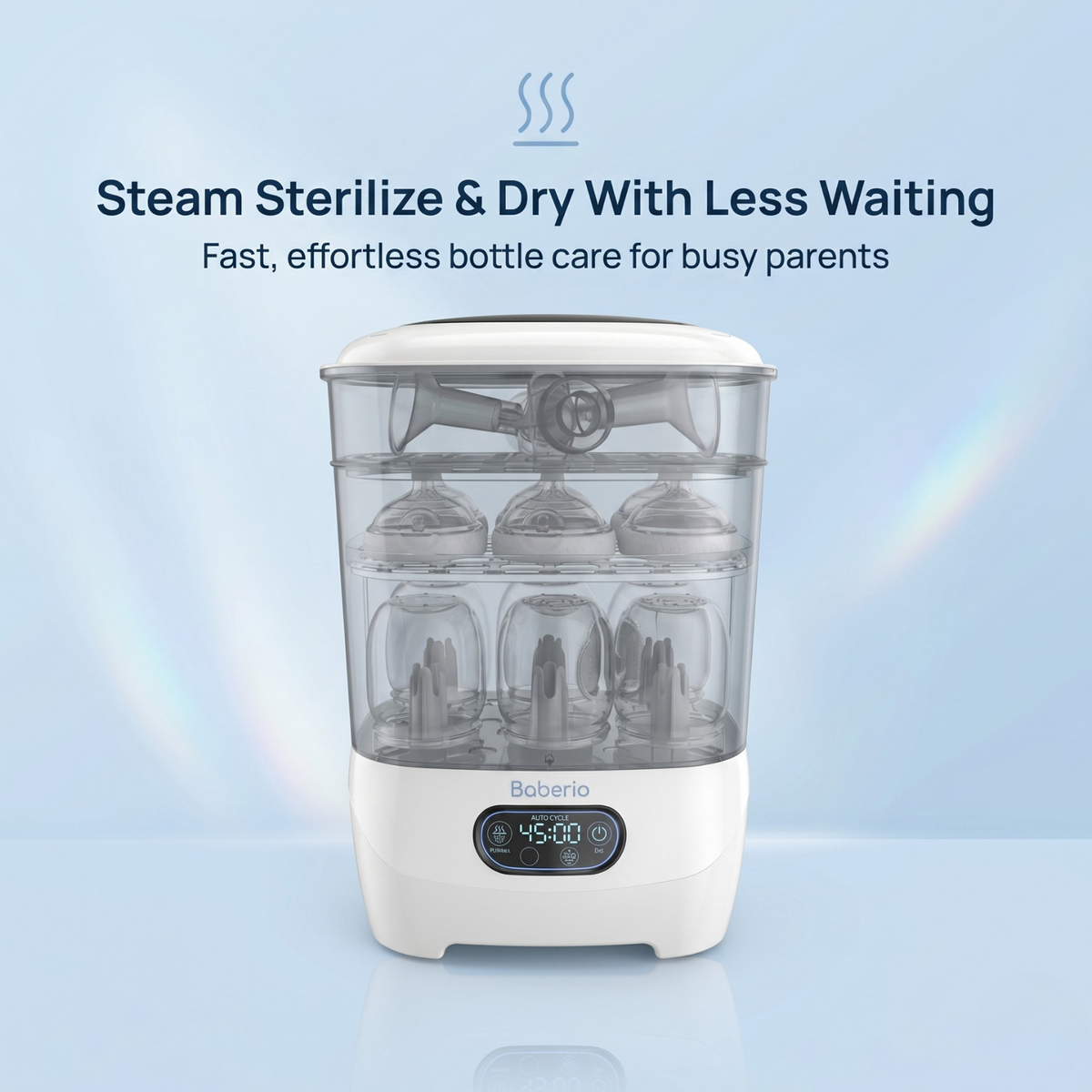 Baberio SteriNest Bottle Sterilizer & Dryer
