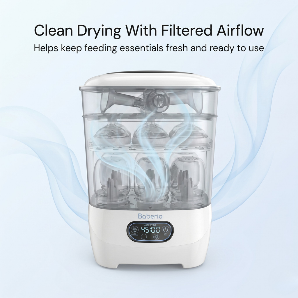 Baberio SteriNest Bottle Sterilizer & Dryer