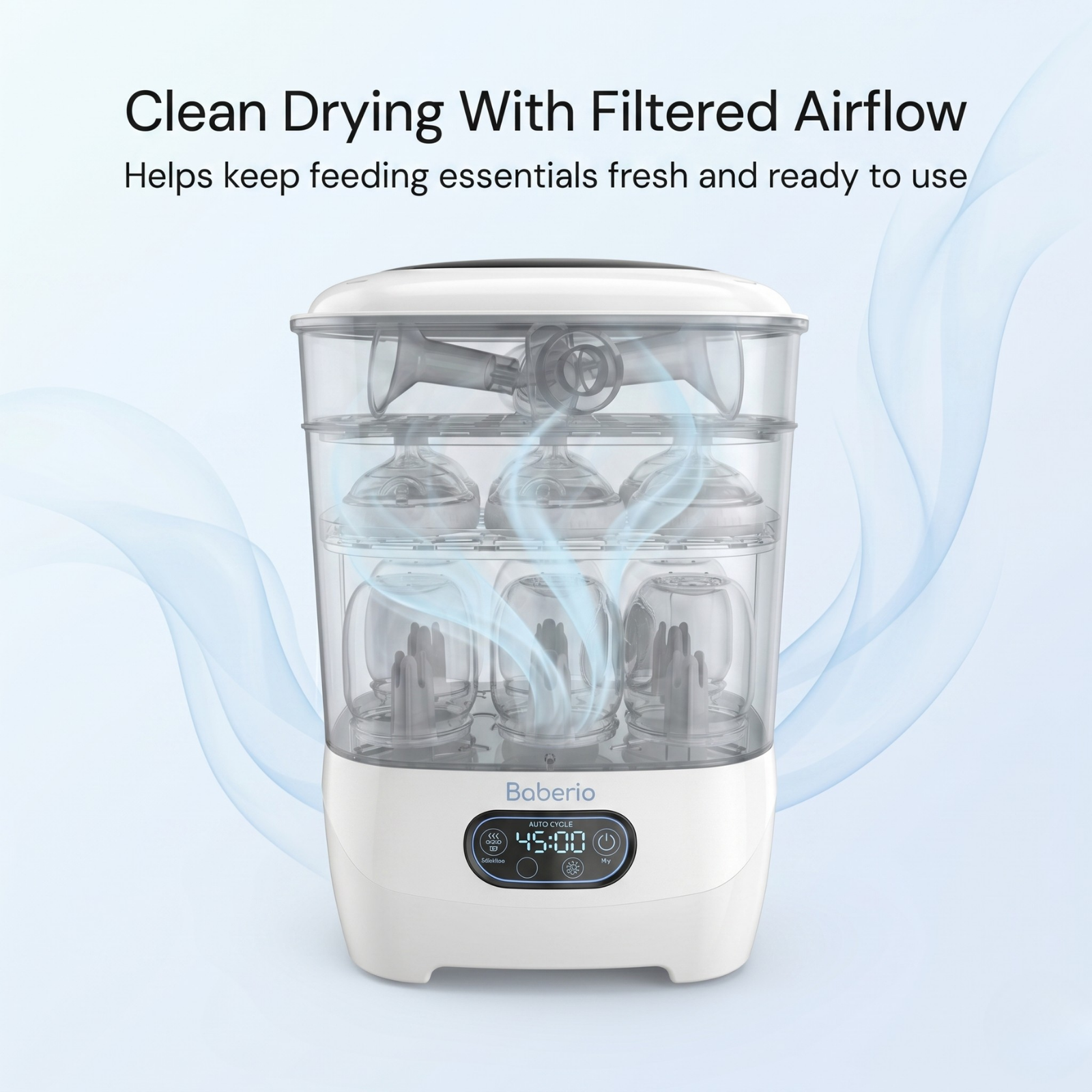 Baberio SteriNest Bottle Sterilizer & Dryer