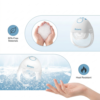 Baberio Air Plus Ultra-discreet Wearable Breast Pump