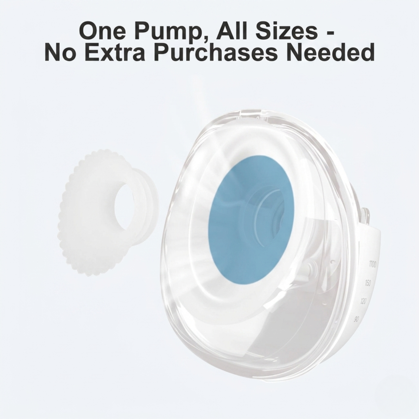 Baberio Air Plus Ultra-discreet Wearable Breast Pump