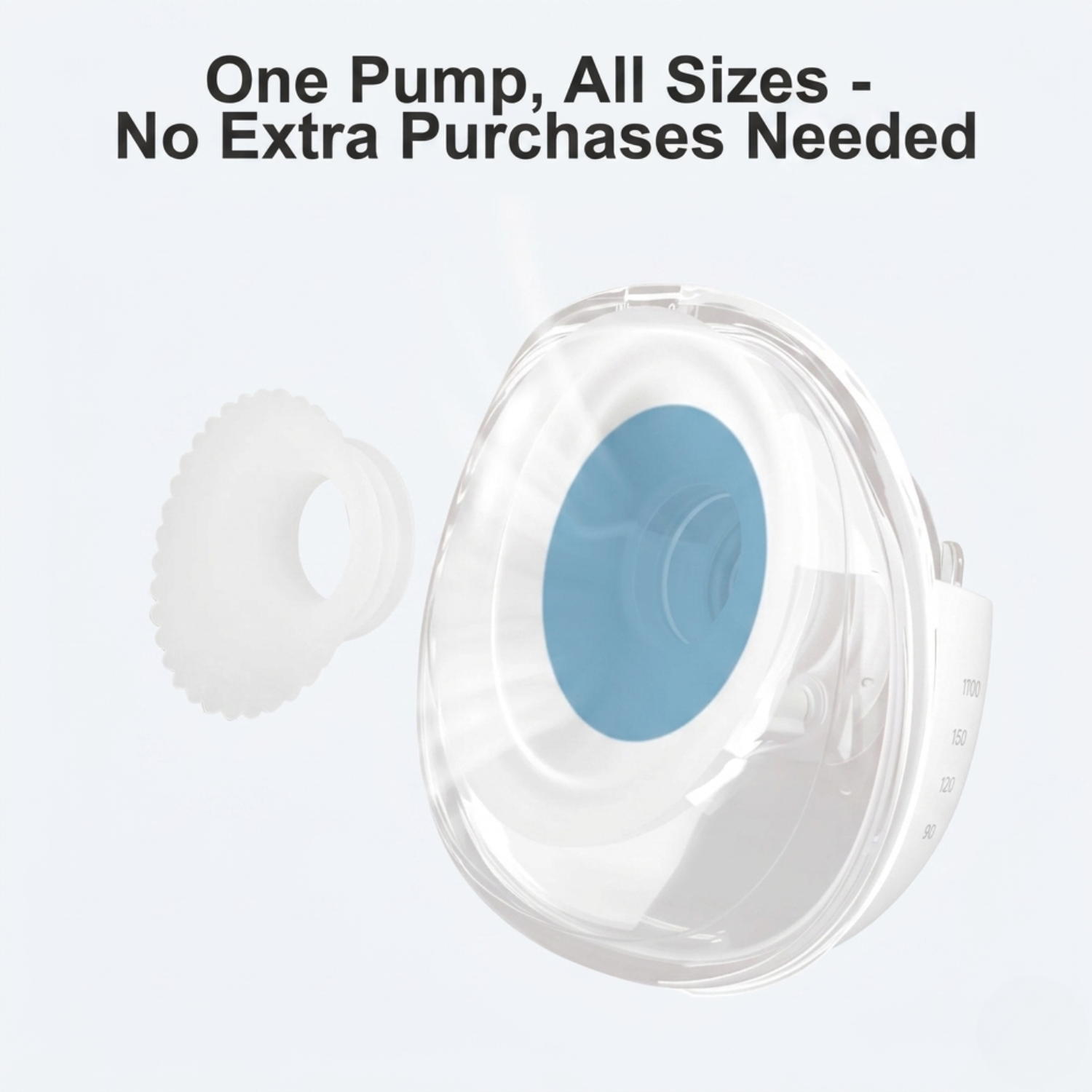Baberio Air Plus Ultra-discreet Wearable Breast Pump
